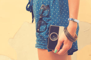 Slim-Easy Aroma Band blaugrau